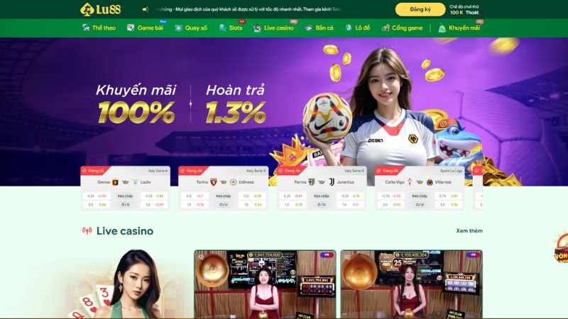 Truy cập đường link chính thống để đăng ký Lulu88