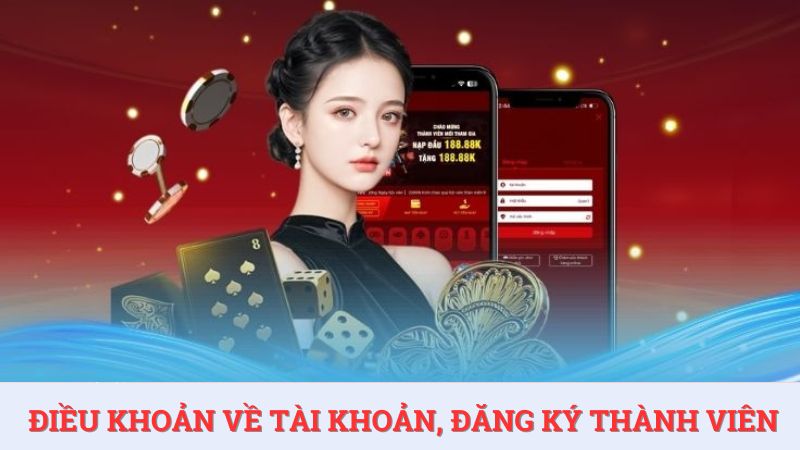 Điều khoản và điều kiện đối với tài khoản đăng ký tại Lulu88
