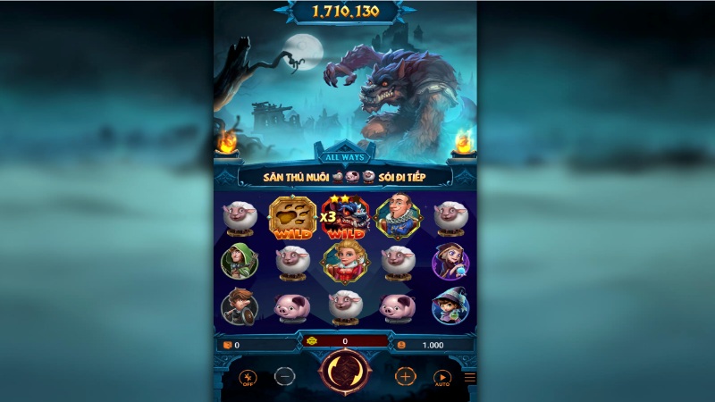 Game nổ hũ rút tiền mặt Ma Sói