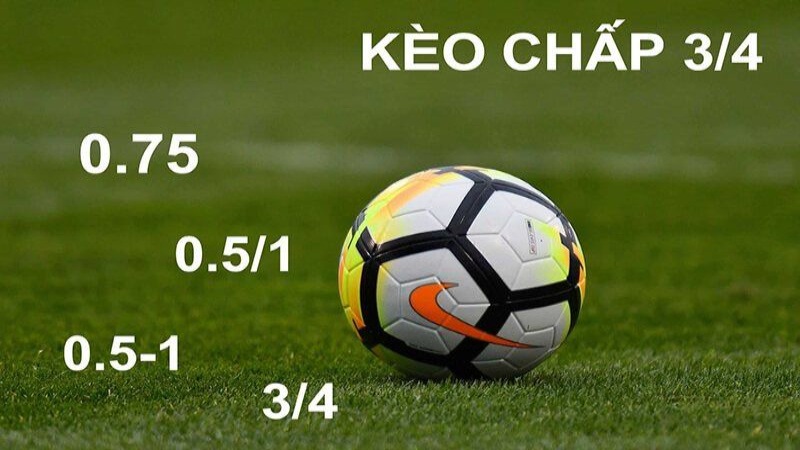 Tìm hiểu khái niệm kèo chấp 0.75