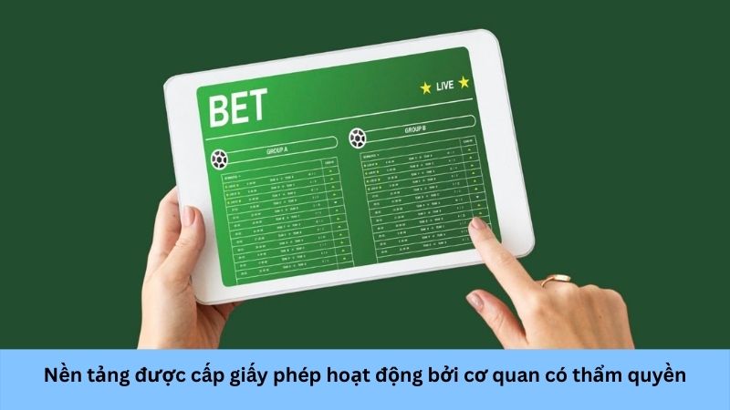 Khái niệm trang web cá cược bóng đá hợp pháp