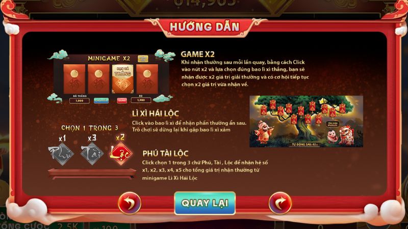 Những màn chơi hấp dẫn của game Nổ hũ Thần Tài