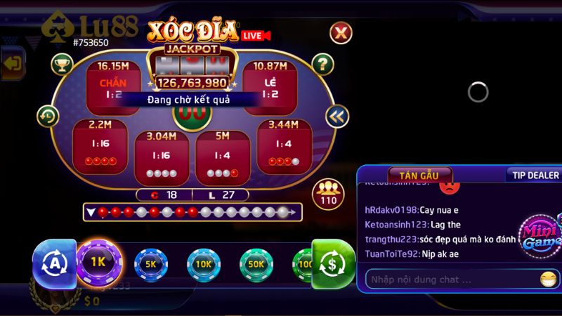 Giới thiệu game Xóc Đĩa tại Lulu88