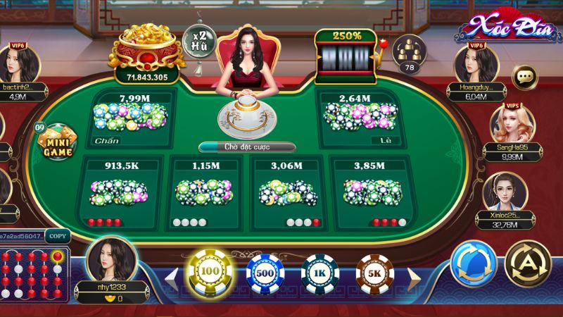 Luật chơi game Xóc Đĩa Lulu88 đơn giản